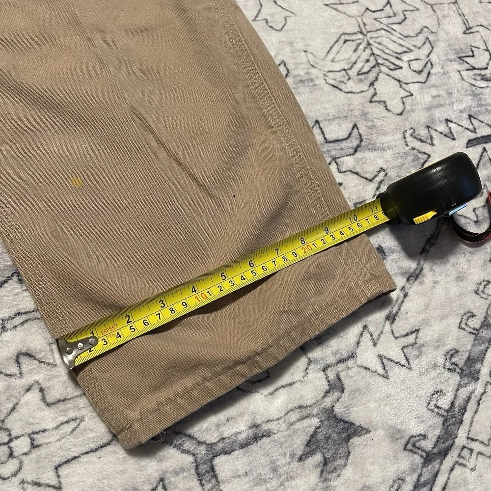 Vtg Carhartt Pants Cargo Carpenter B151 Original Dungaree Fit Mens Size 38x36